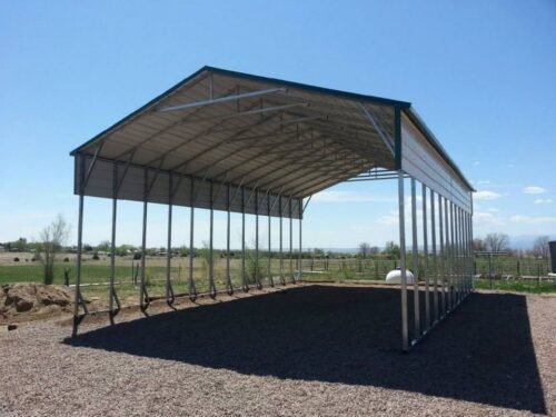 Buy 16x40x10 Metal RV Carport in Arkansas, Texas & Oklahoma
