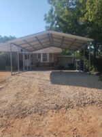 20x20 Metal Carport A Frame 2 Car Shelter