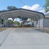 16x20 Metal Carport Car Shelter - Image 3