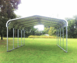 20×20 Metal Carport – 2 Car Shelter (Free Install in AR/OK/TX)