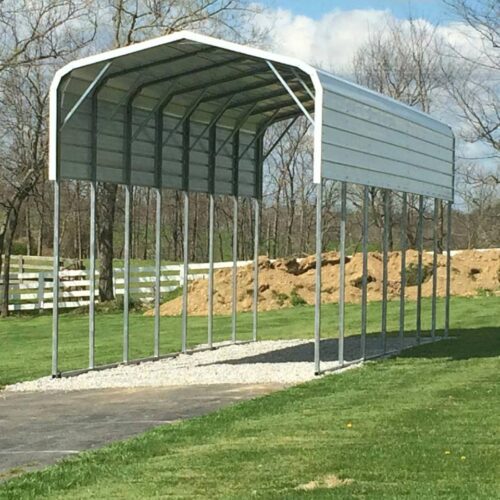 High-Quality 14x35 Metal RV Carports - Durable & Affordable