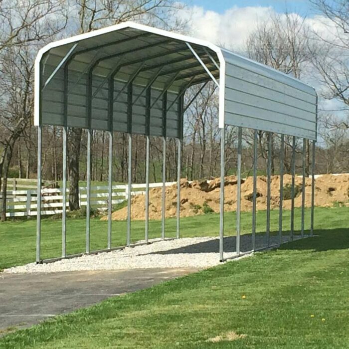 High-Quality 14x35 Metal RV Carports - Durable & Affordable